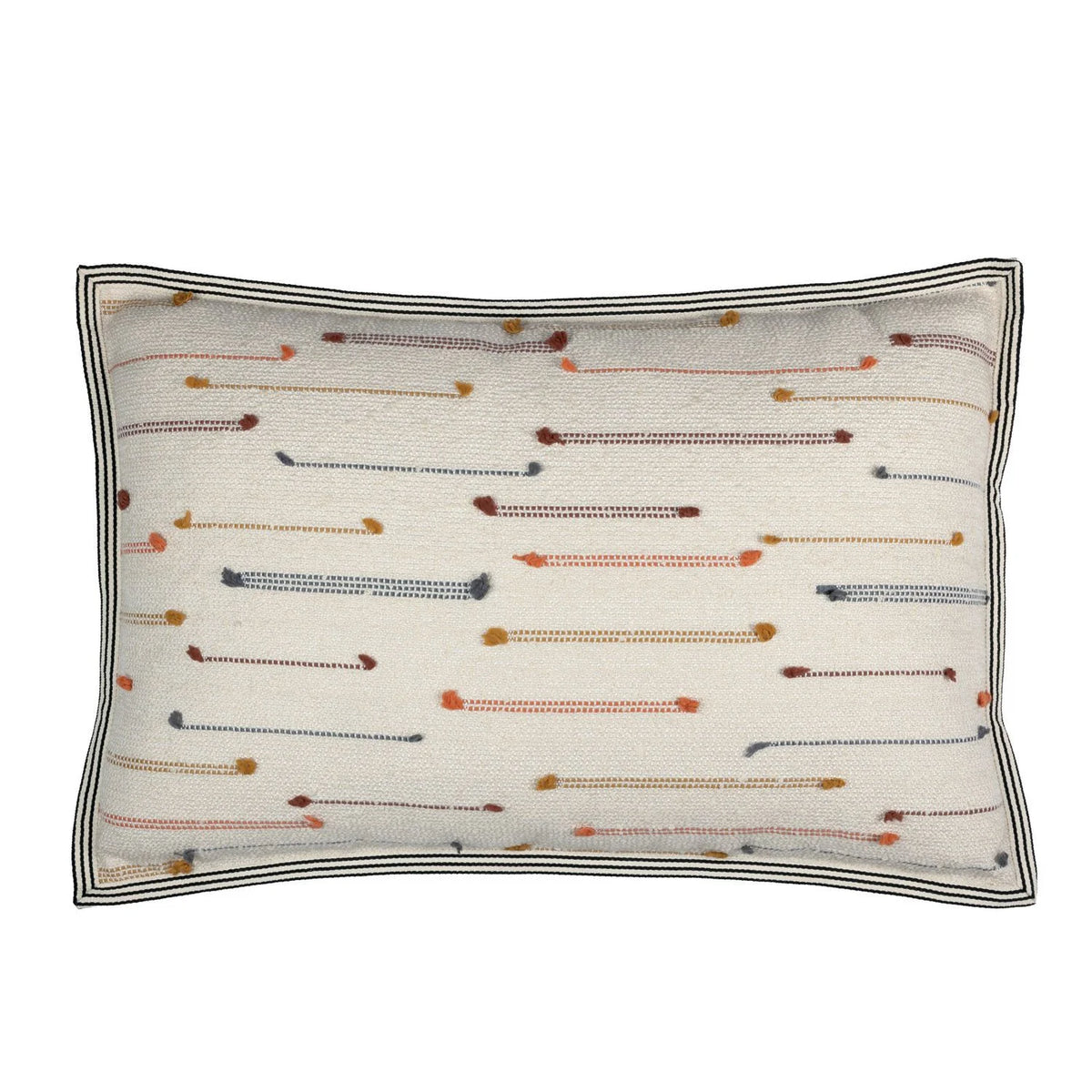 Casamance Yei cushion cover — Garance Ocre