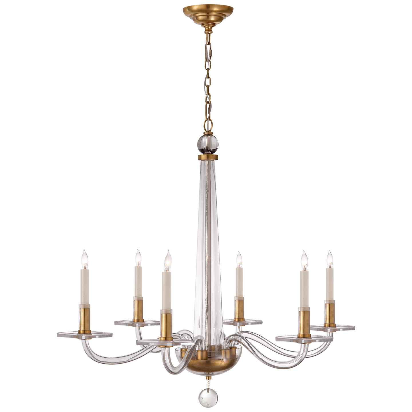 Visual Comfort | Chapman & Myers | Bernardo Medium Chandelier