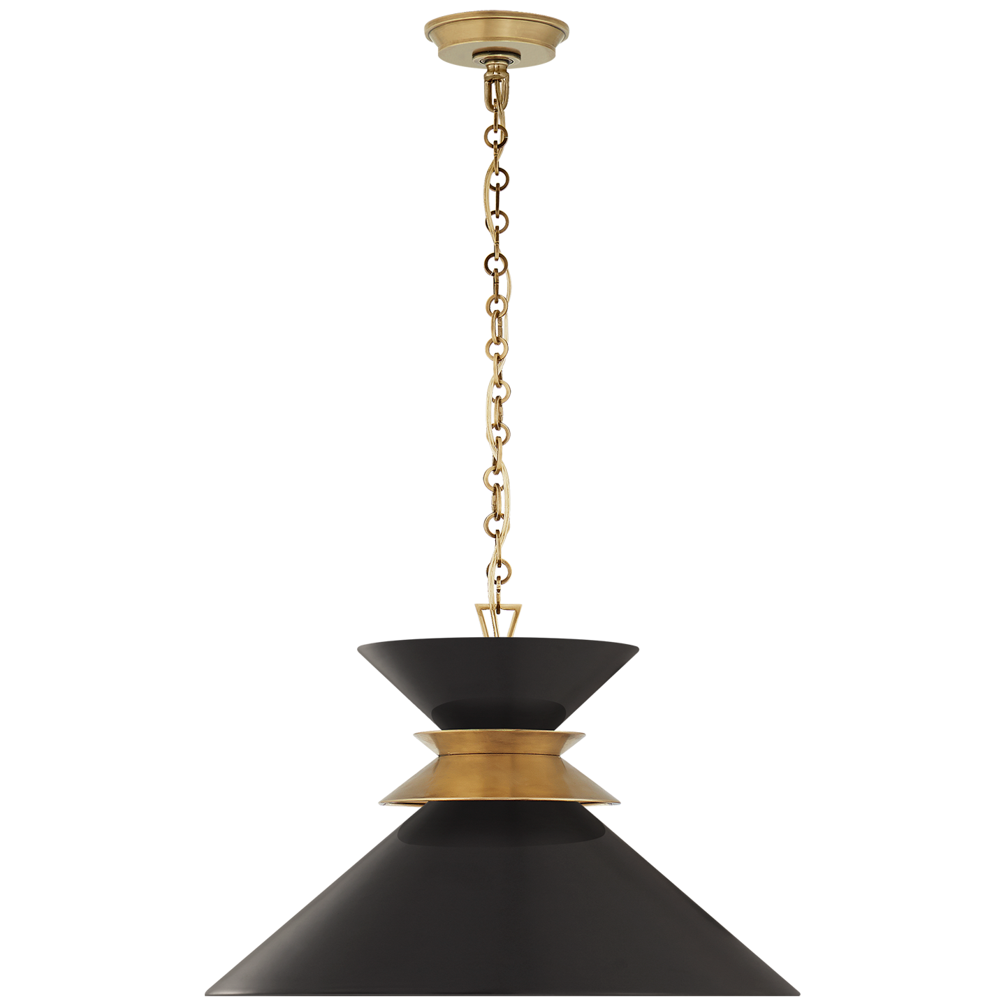 Visual Comfort | Chapman & Myers | Alborg Large Stacked Pendant