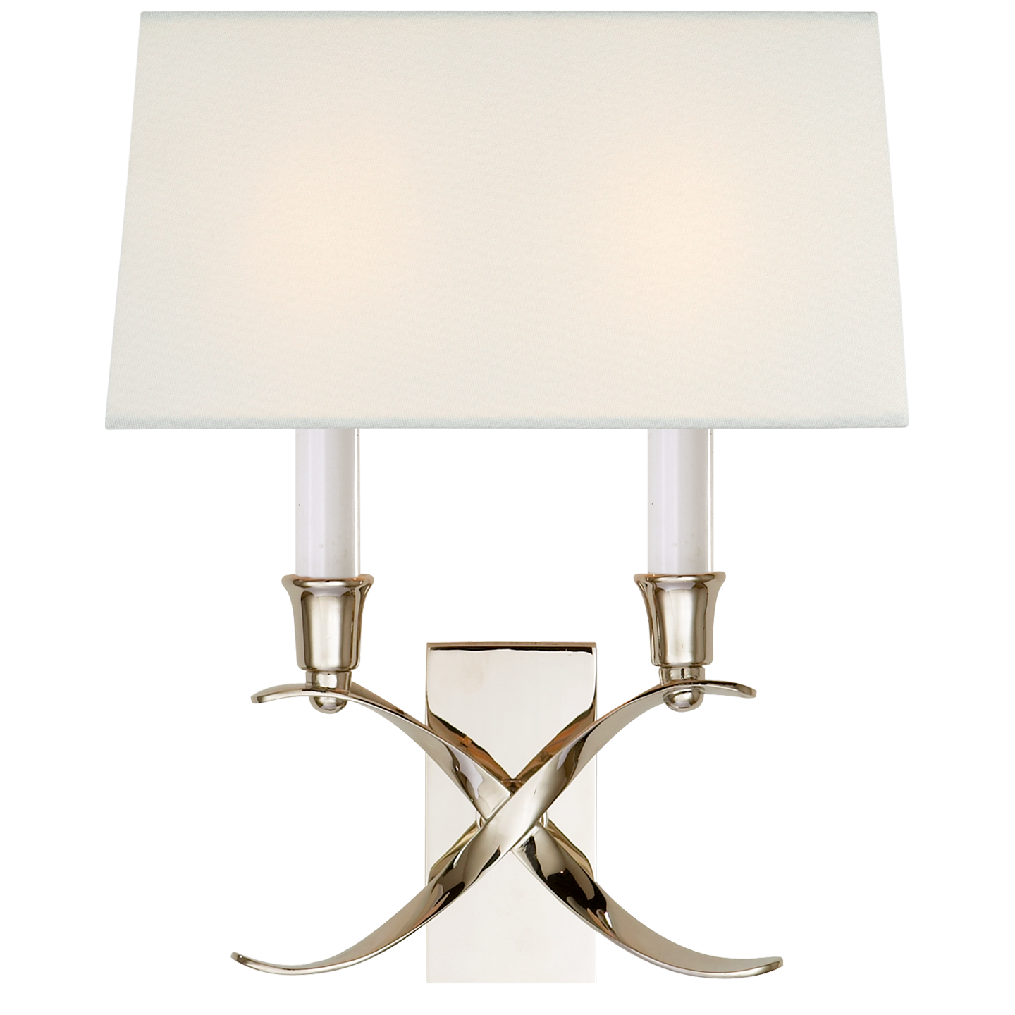Visual Comfort | Chapman & Myers | Cross Bouillotte Small Sconce