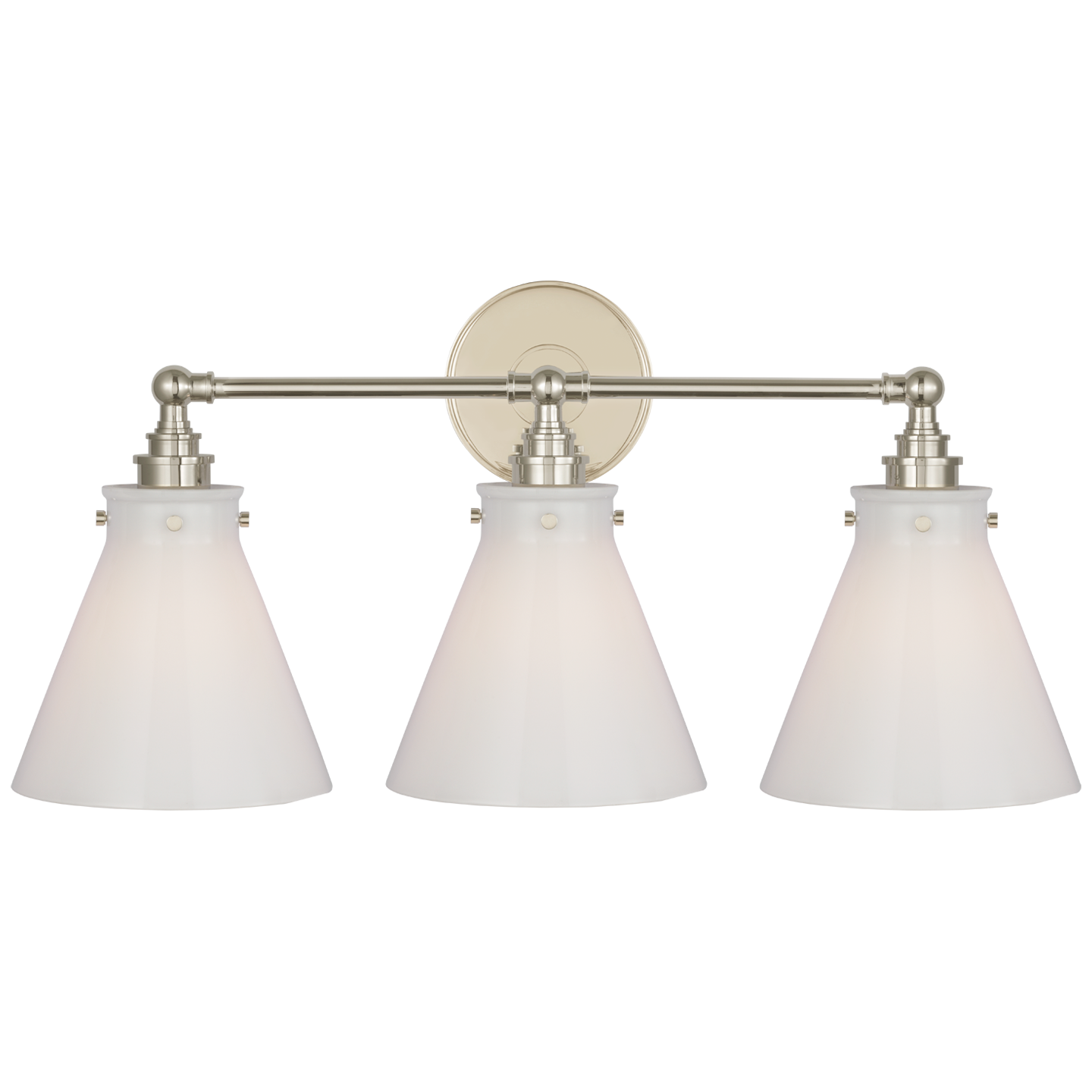 Visual Comfort | Chapman & Myers | Parkington 24" Three Light Bath Bar