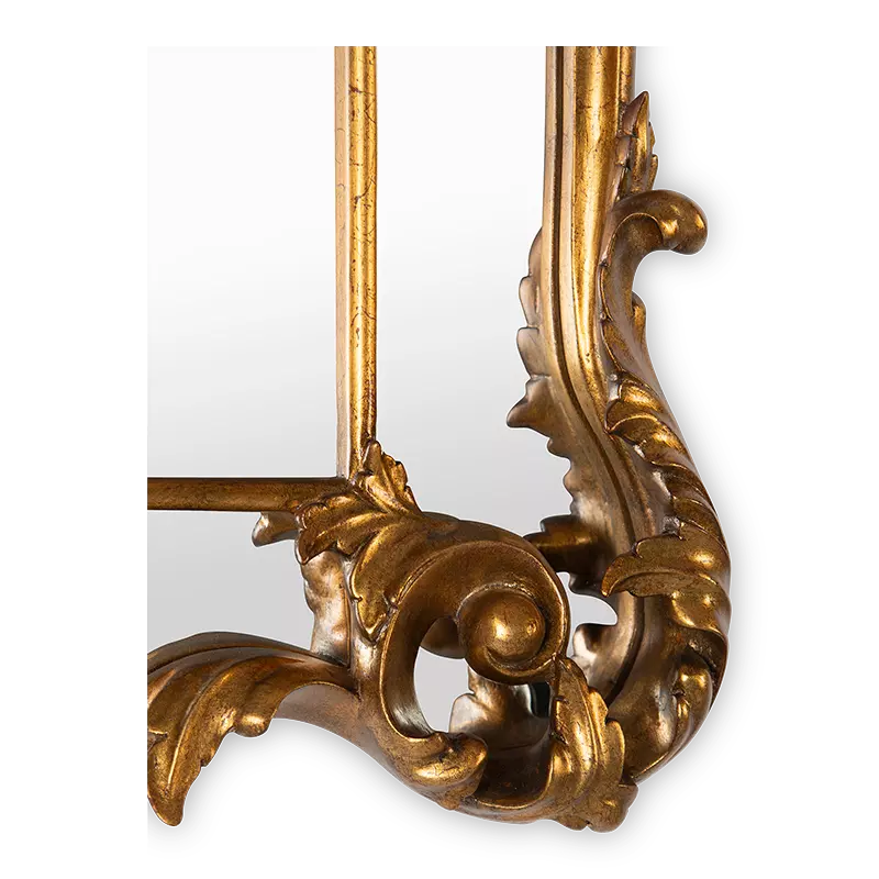 Christopher Guy Laurus mirror in 14th Century Gold Leaf