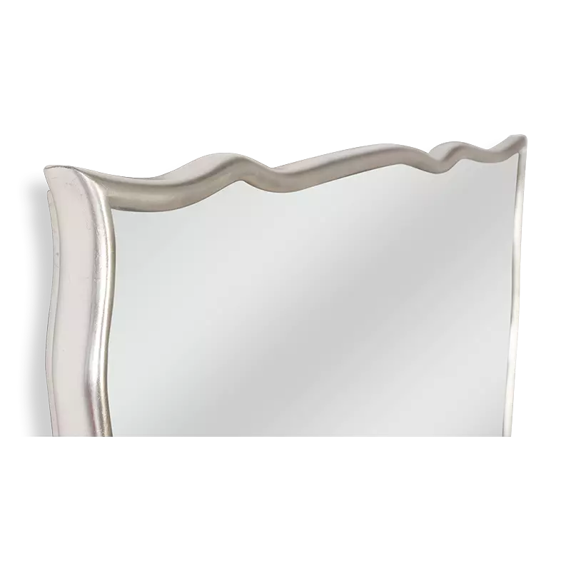 Christopher Guy Le Portail mirror in 20th Century Silver