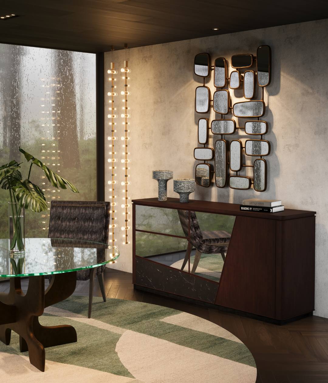 Christopher Guy Urbane II mirror — additional photograph
