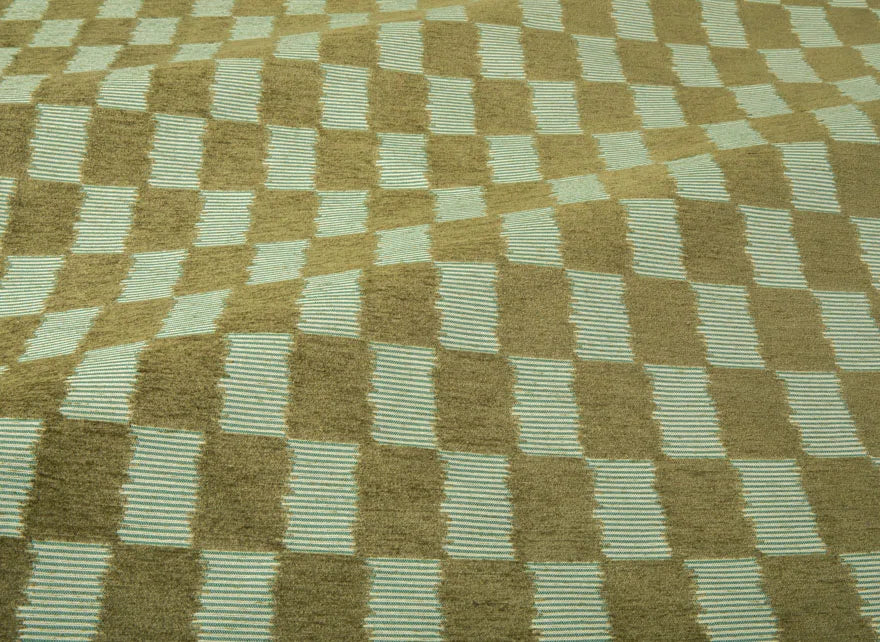Pierre Frey Ecat Block Chenille - Moss