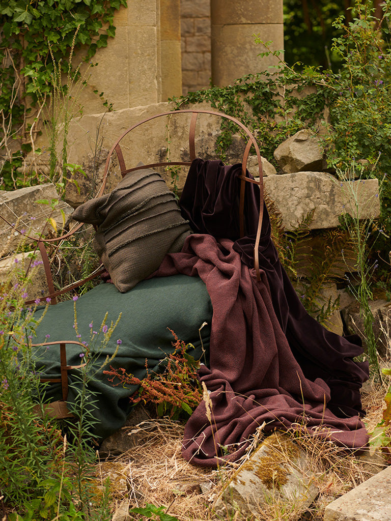 de Le Cuona | Primitive Linen – Tarragon