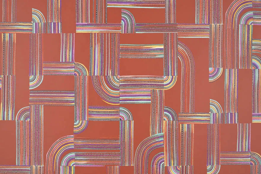 Pierre Frey Baya - Feu