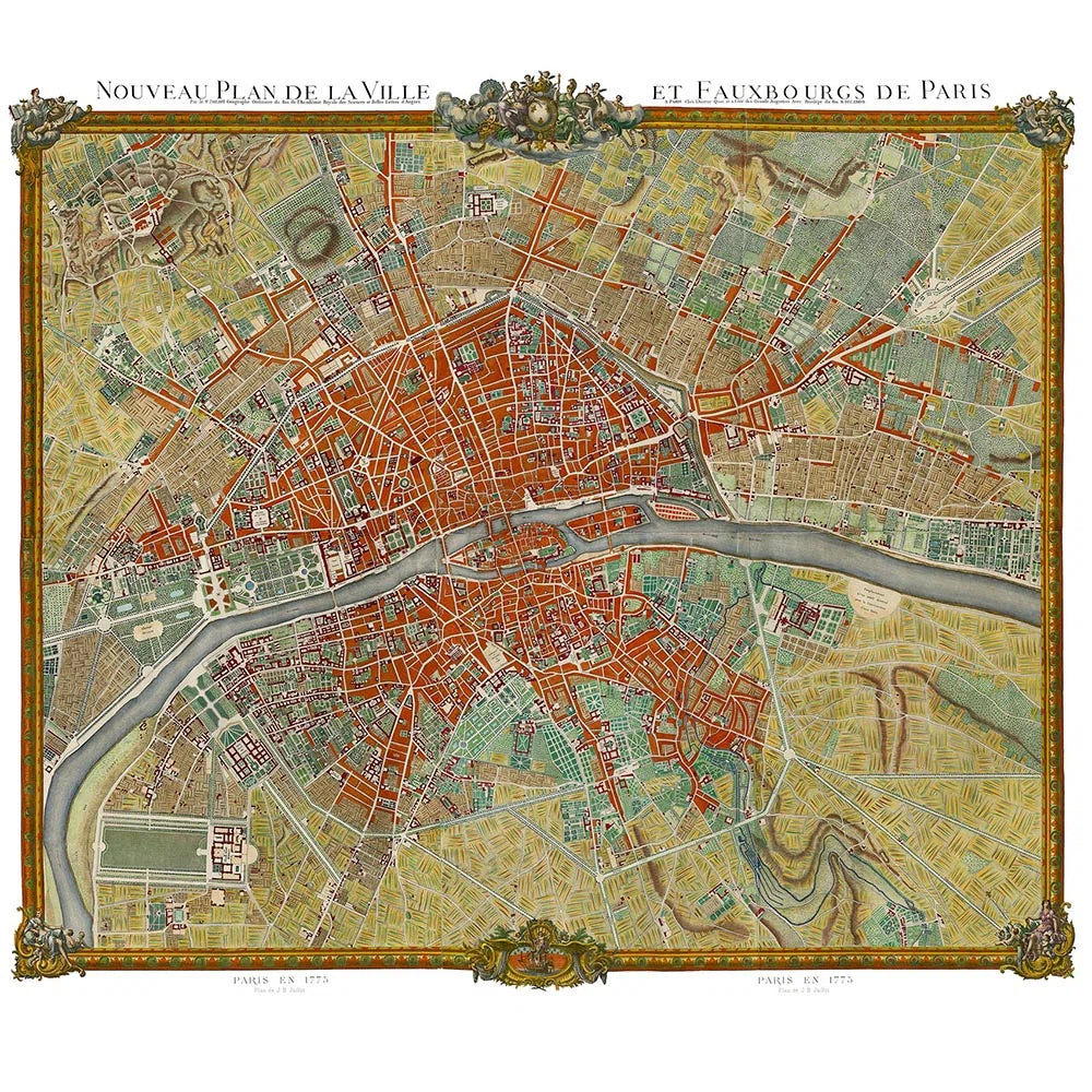 Pierre Frey Plan Jaillot - Archive