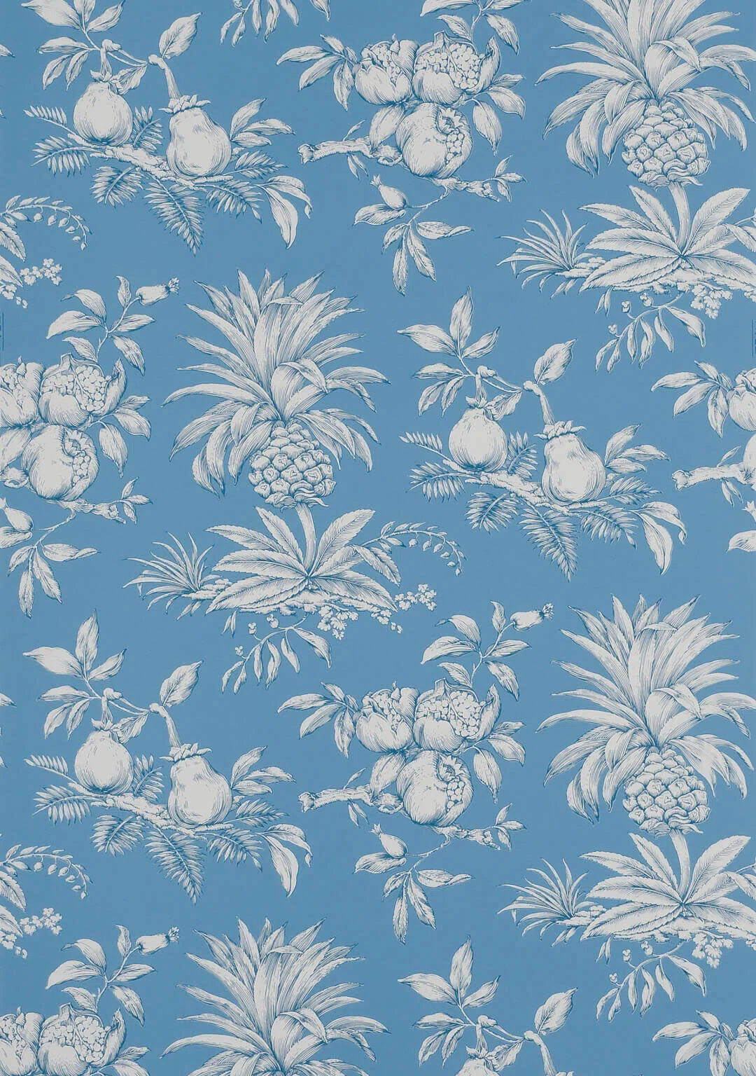 Pierre Frey Wallpaper Dandy - Blue