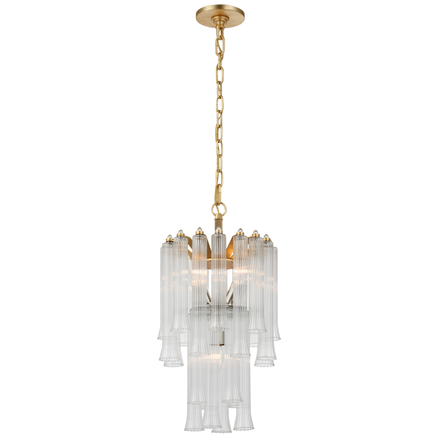 Visual Comfort | Julie Neill | Lorelei Petite Waterfall Chandelier