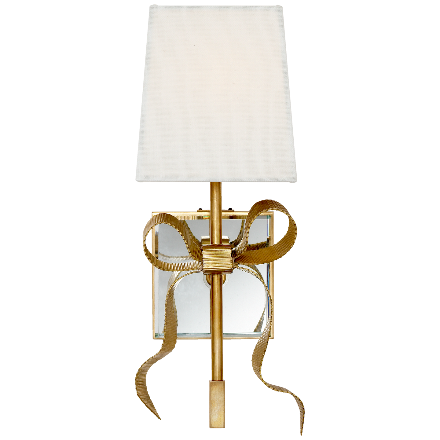 Visual Comfort | kate spade new york | Ellery Gros-Grain Bow Small Sconce