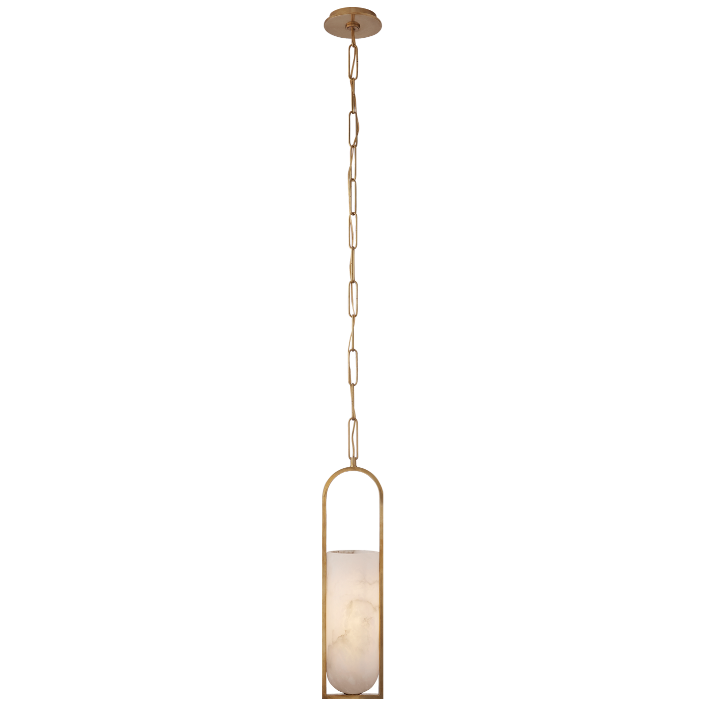 Melange Small Elongated Pendant - detail