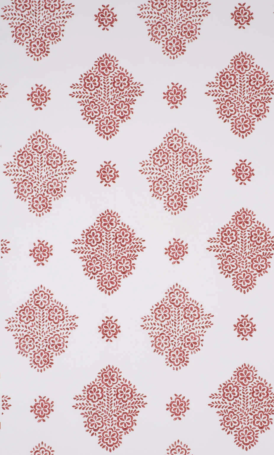 Pierre Frey Wallpaper Erevan - Cardinal Red