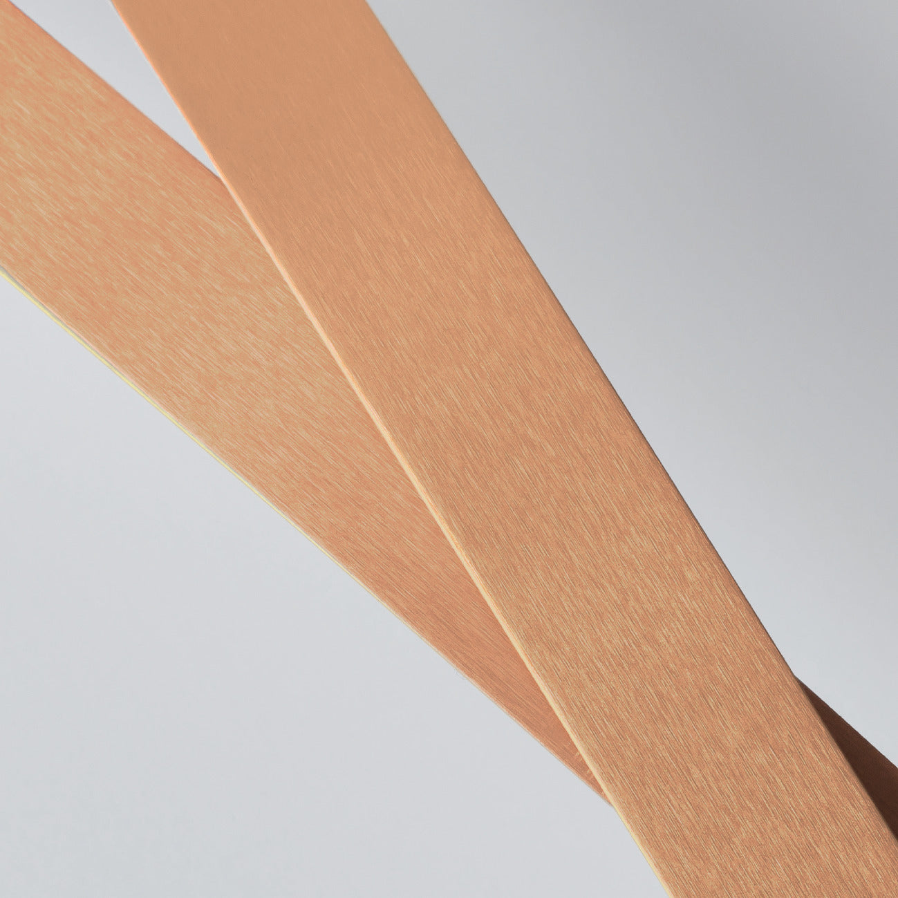 Elitis | Profilé aluminium Brosse Or rose Roll - 50 - Aluminium satiné Or rose (bobine 20m / roll 20m)