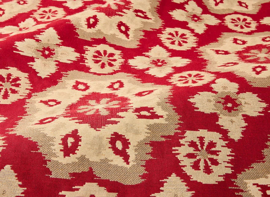 Pierre Frey Floral tile - Ogee red
