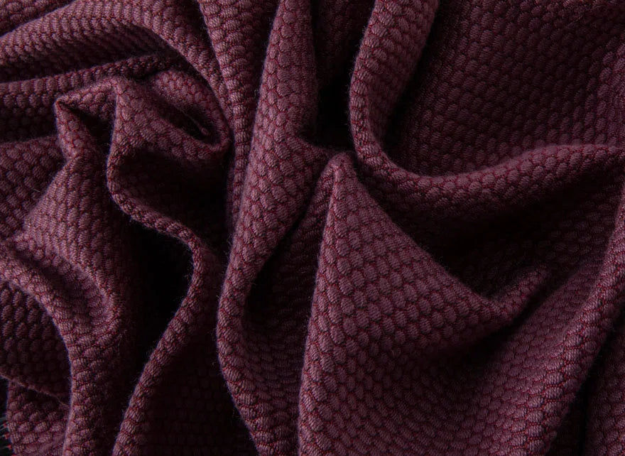 Pierre Frey Bubble Undulation Cotton - Plum