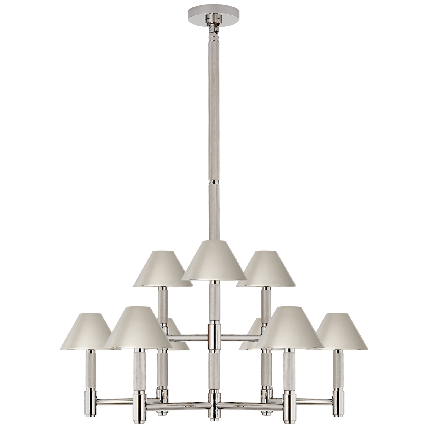 Visual Comfort | Ralph Lauren | Barrett Medium Knurled Chandelier