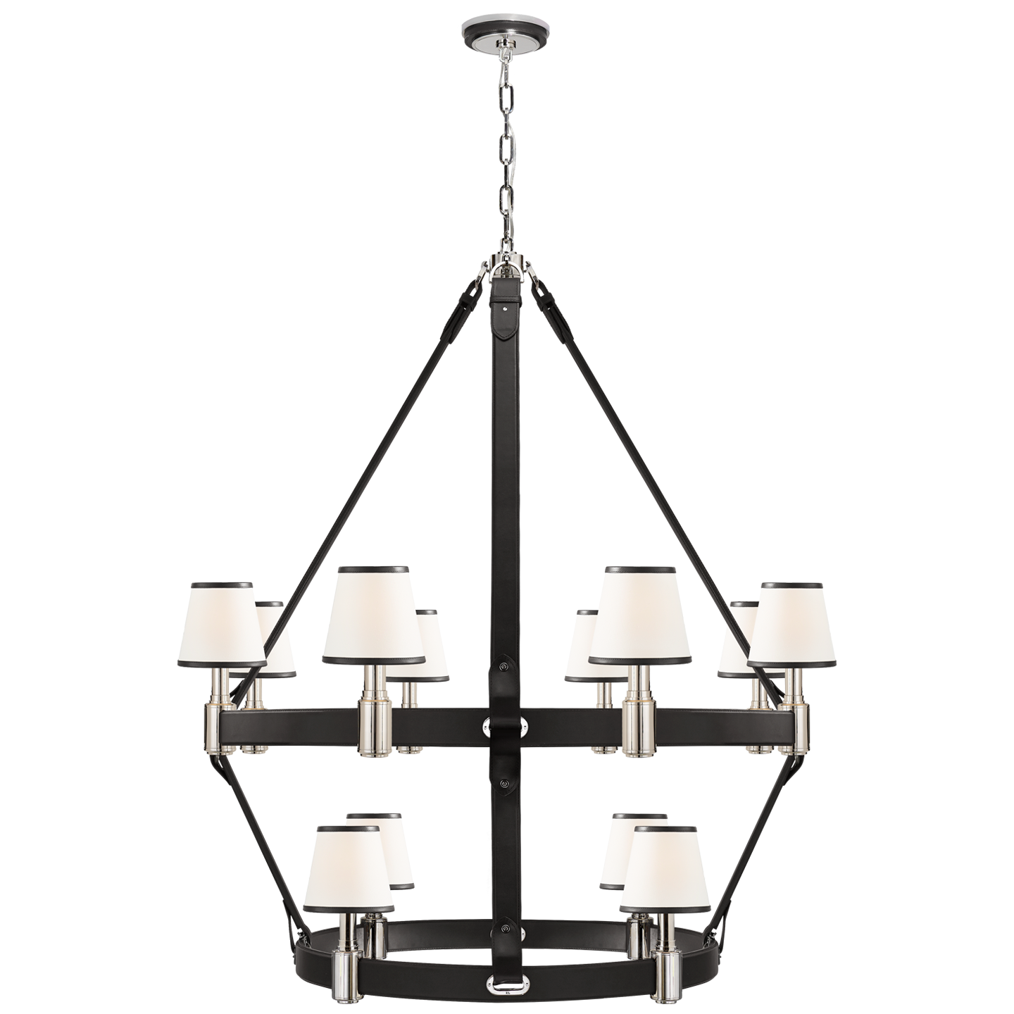 Visual Comfort | Ralph Lauren | Riley Large Two Tier Chandelier
