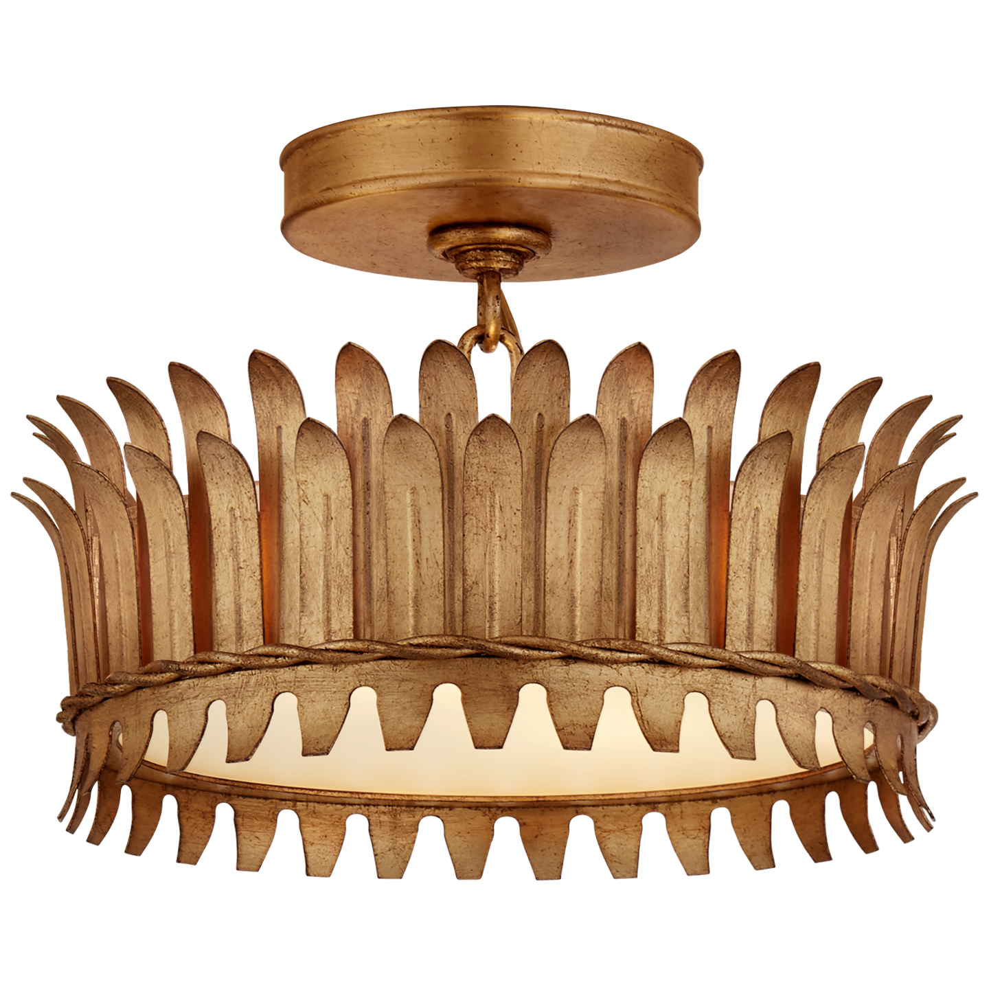 Visual Comfort | Suzanne Kasler | Leslie 12" Semi-Flush