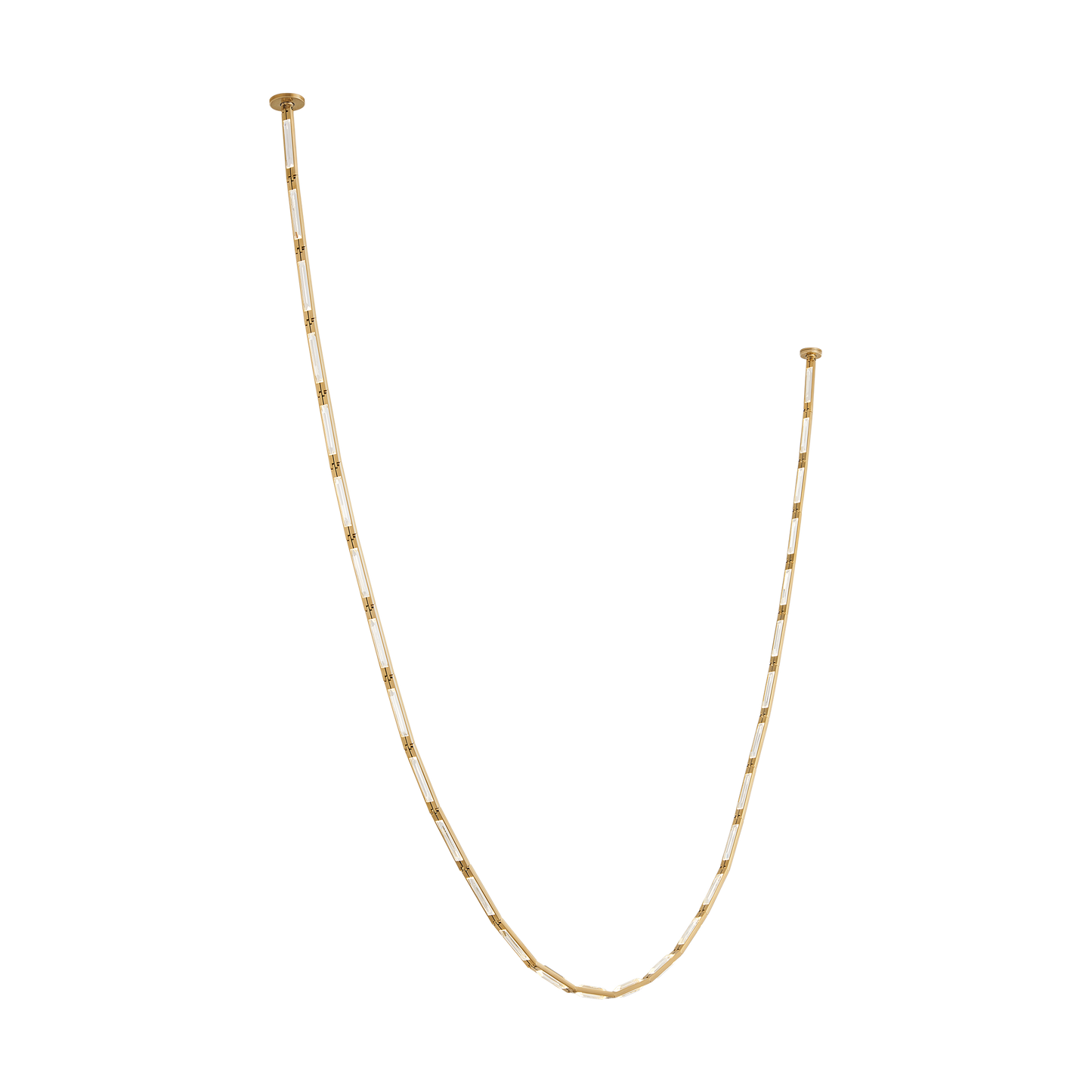 Catena 149 Chandelier - Hand-Rubbed Antique Brass 3000K