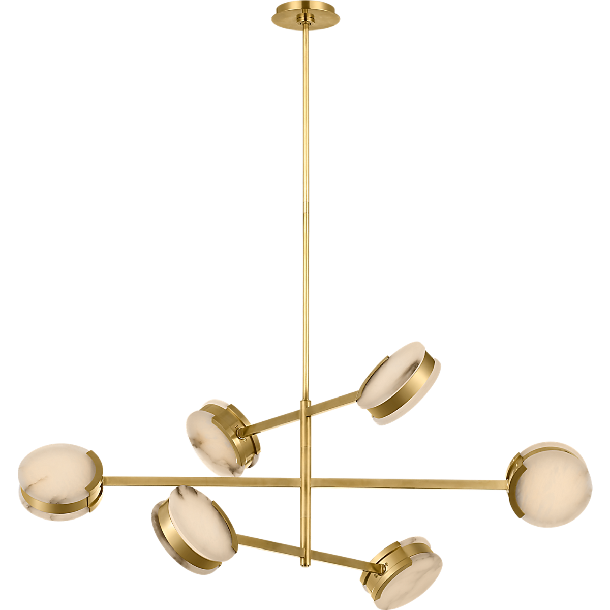 Visual Comfort | Kelly Wearstler | Melange 48" Multi-Positional Chandelier