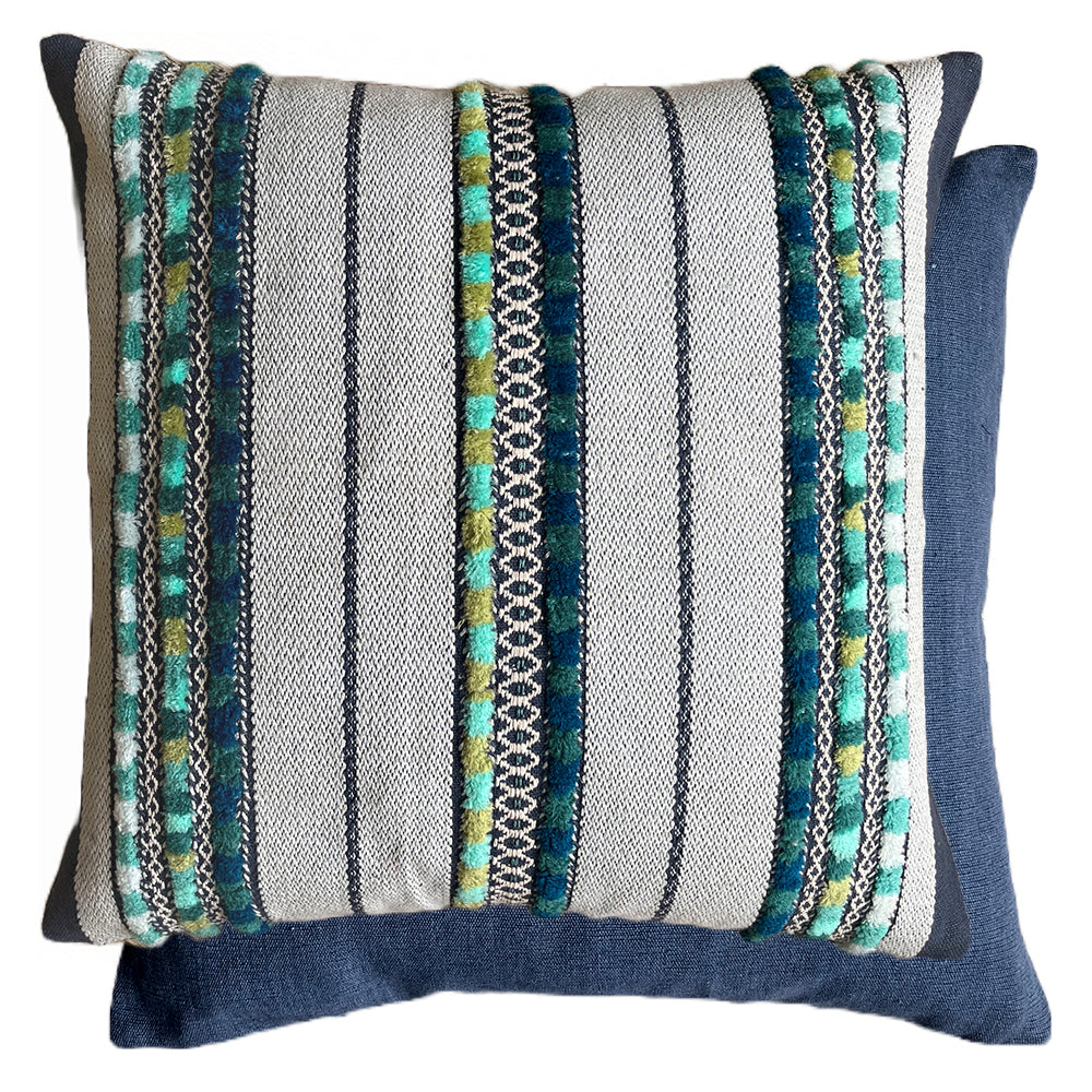 William Yeoward Mangala Cushion in Indigo