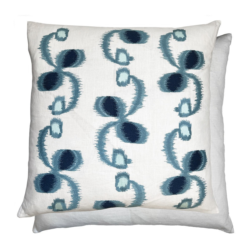 William Yeoward Ajanta Cushion in Denim