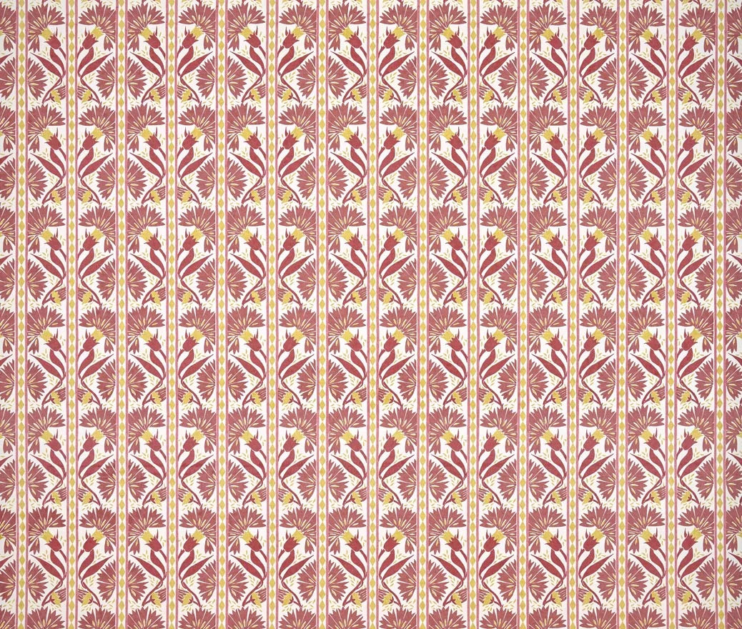 Pierre Frey Carnation Stripe - Strawberry