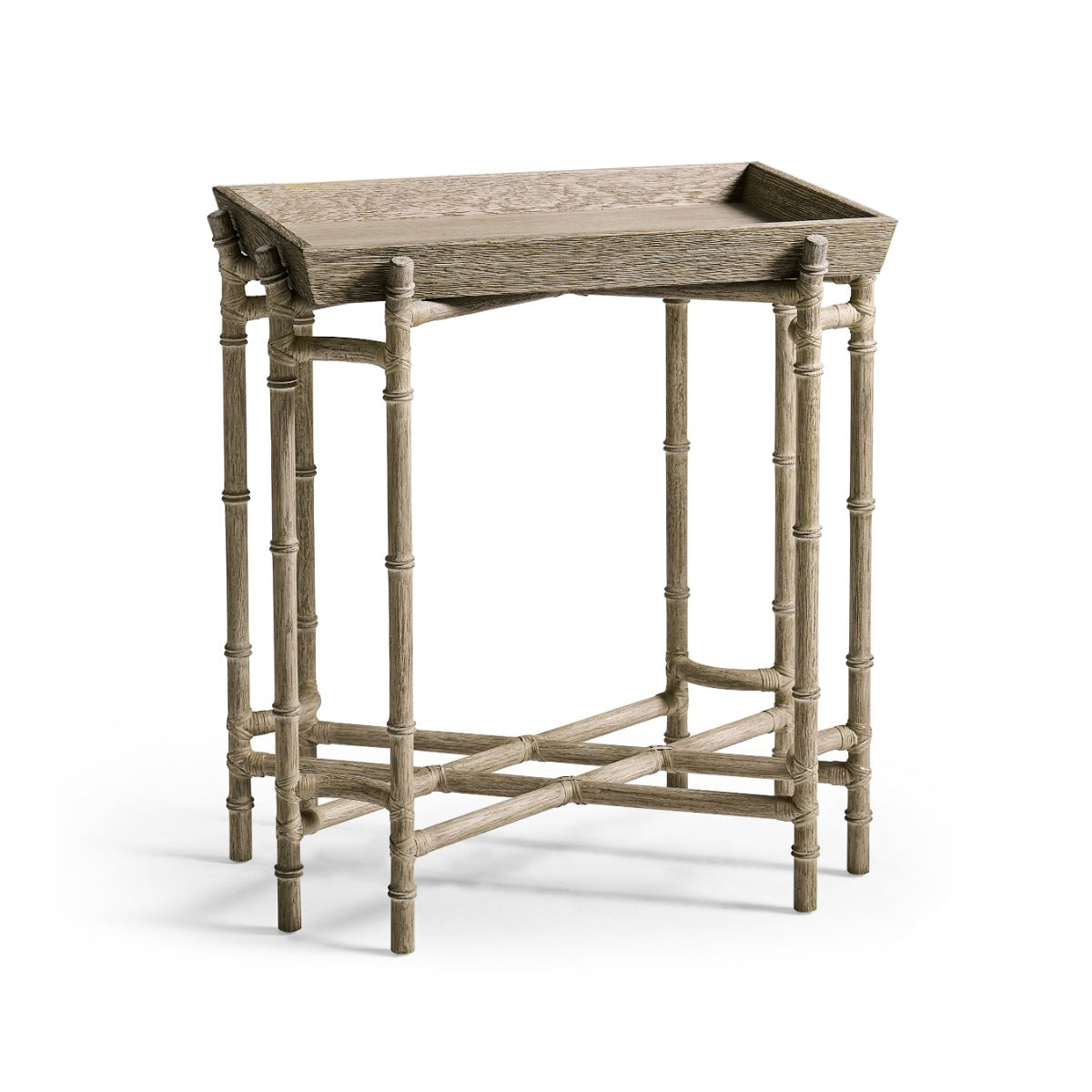 William Yeoward Bamburgh Side Table in Greyed Oak