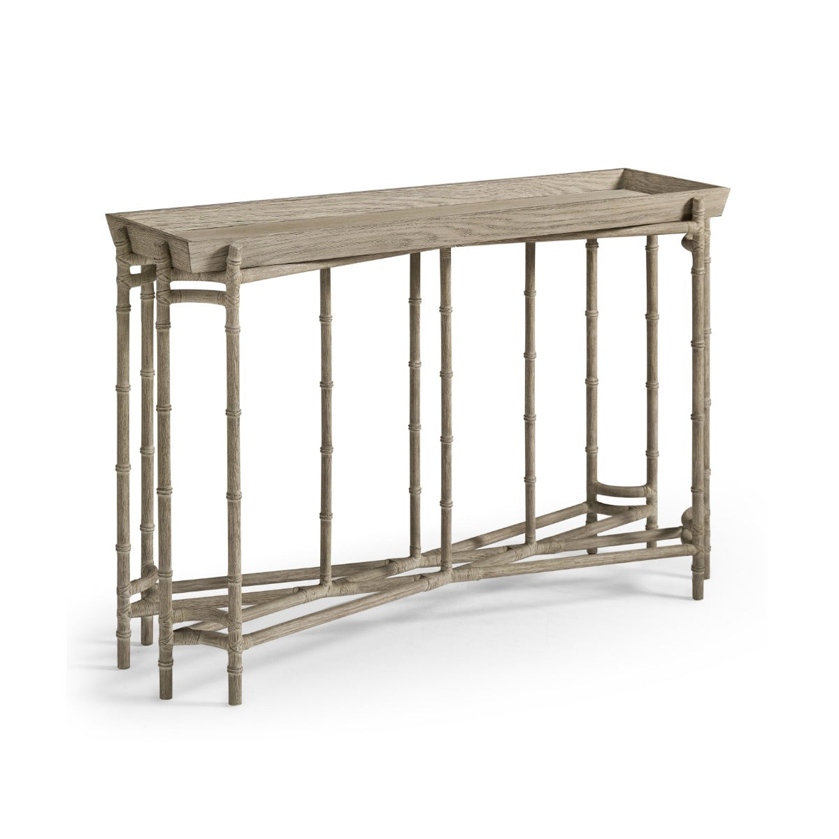 William Yeoward Bamburgh Console Table in Greyed Oak