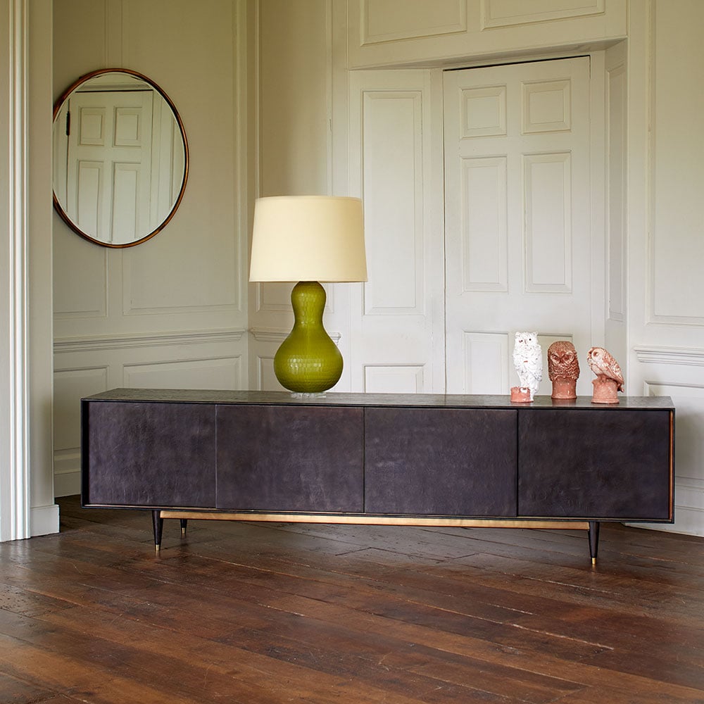 Gorky Cabinet Large Dark Smoked Oak