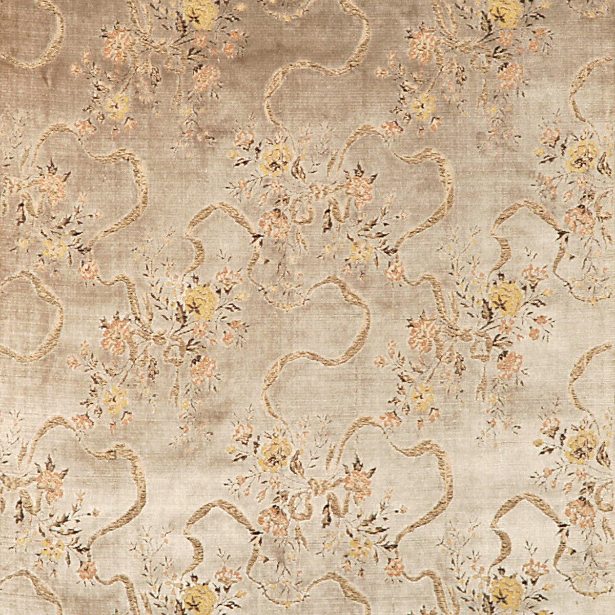 Rubelli Golden Ribbon fabric - Bleu clair