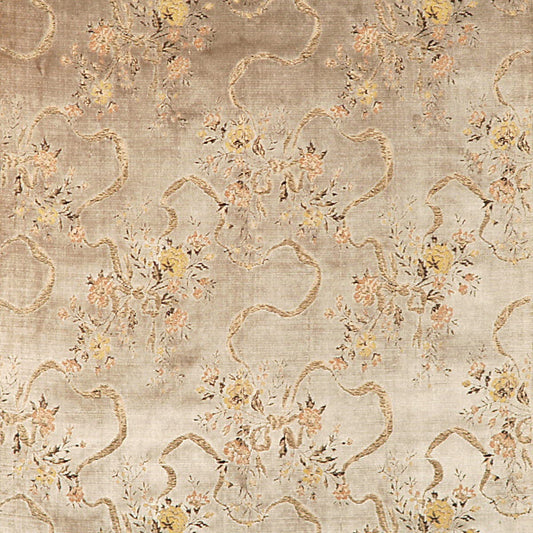 Rubelli Golden Ribbon fabric - Bleu clair