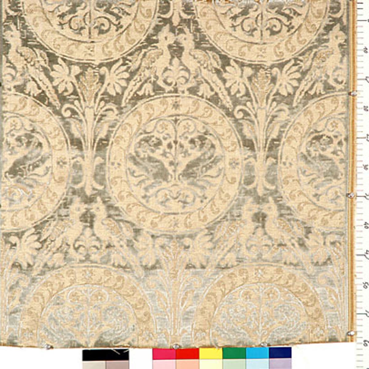 Rubelli Persiano fabric - Vert