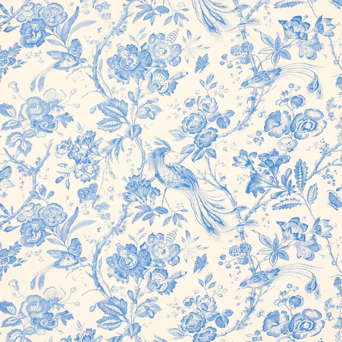 Schumacher | Birds of Paradise fabric - 1048044