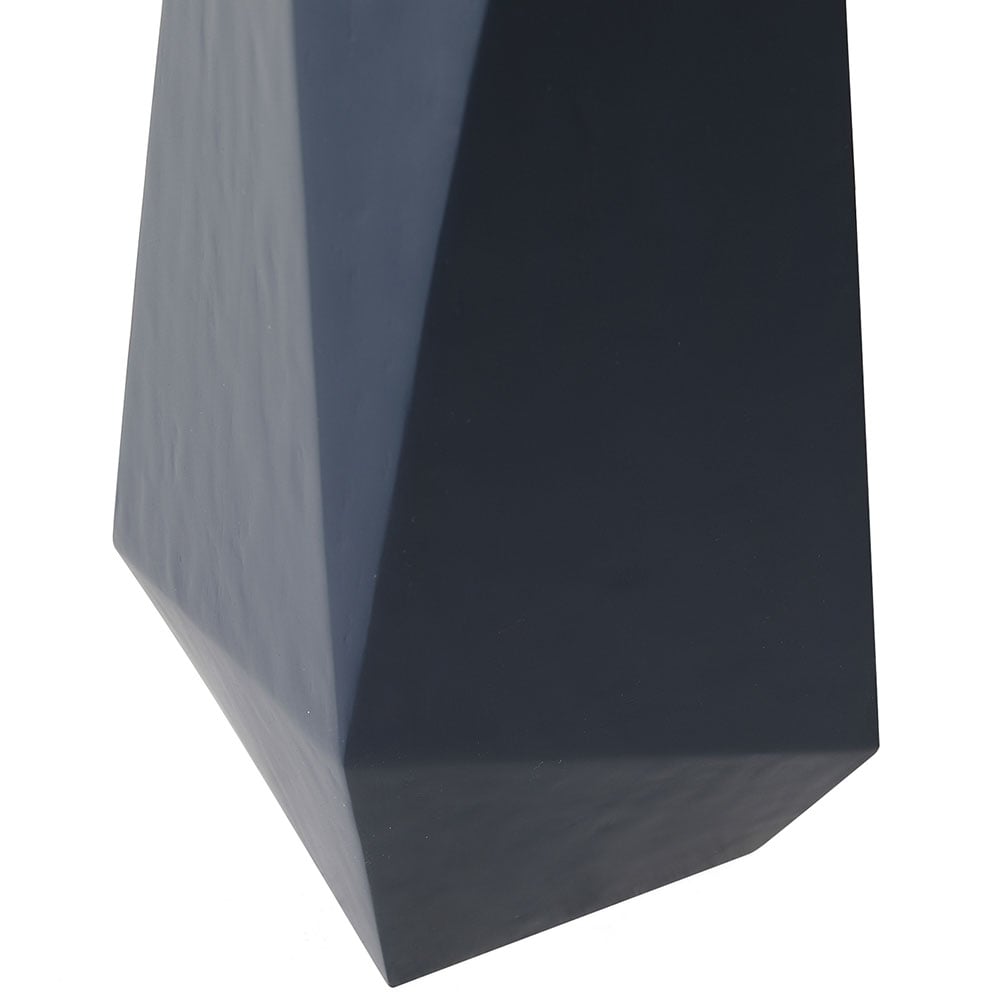 Julian Chichester | Cube Lamp - Faux Breton Blue Gesso