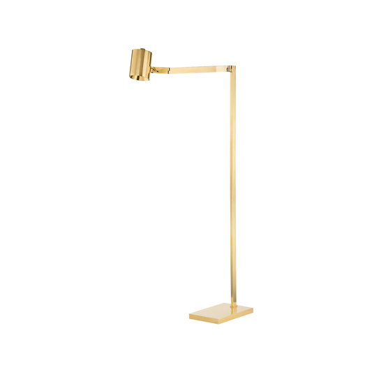 Andrew Martin Highgrove Floor Lamp Aged Brass