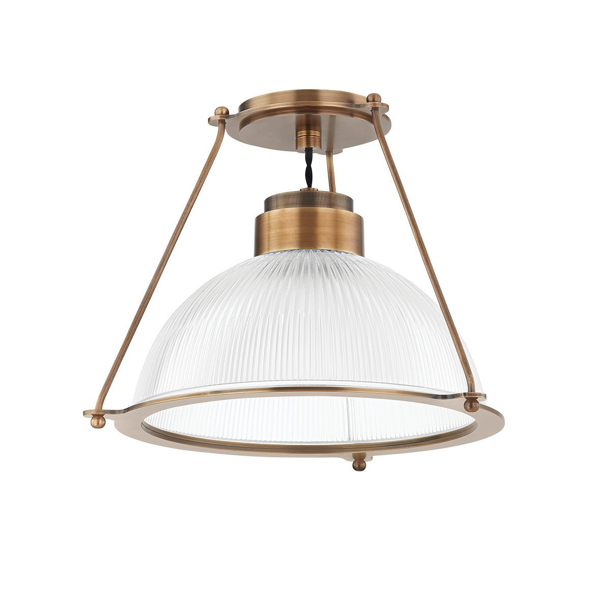 Andrew Martin | Glint Ceiling Light, Patina Brass