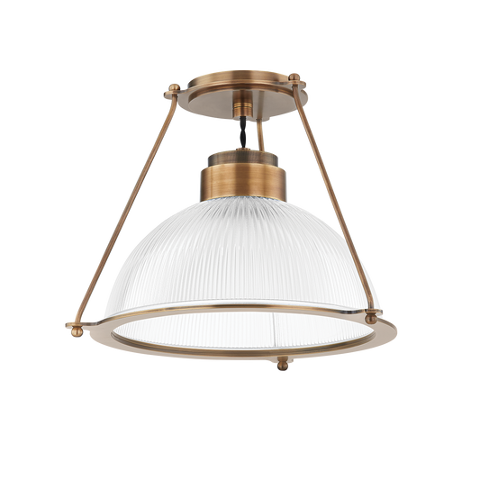 Andrew Martin | Glint Ceiling Light, Patina Brass
