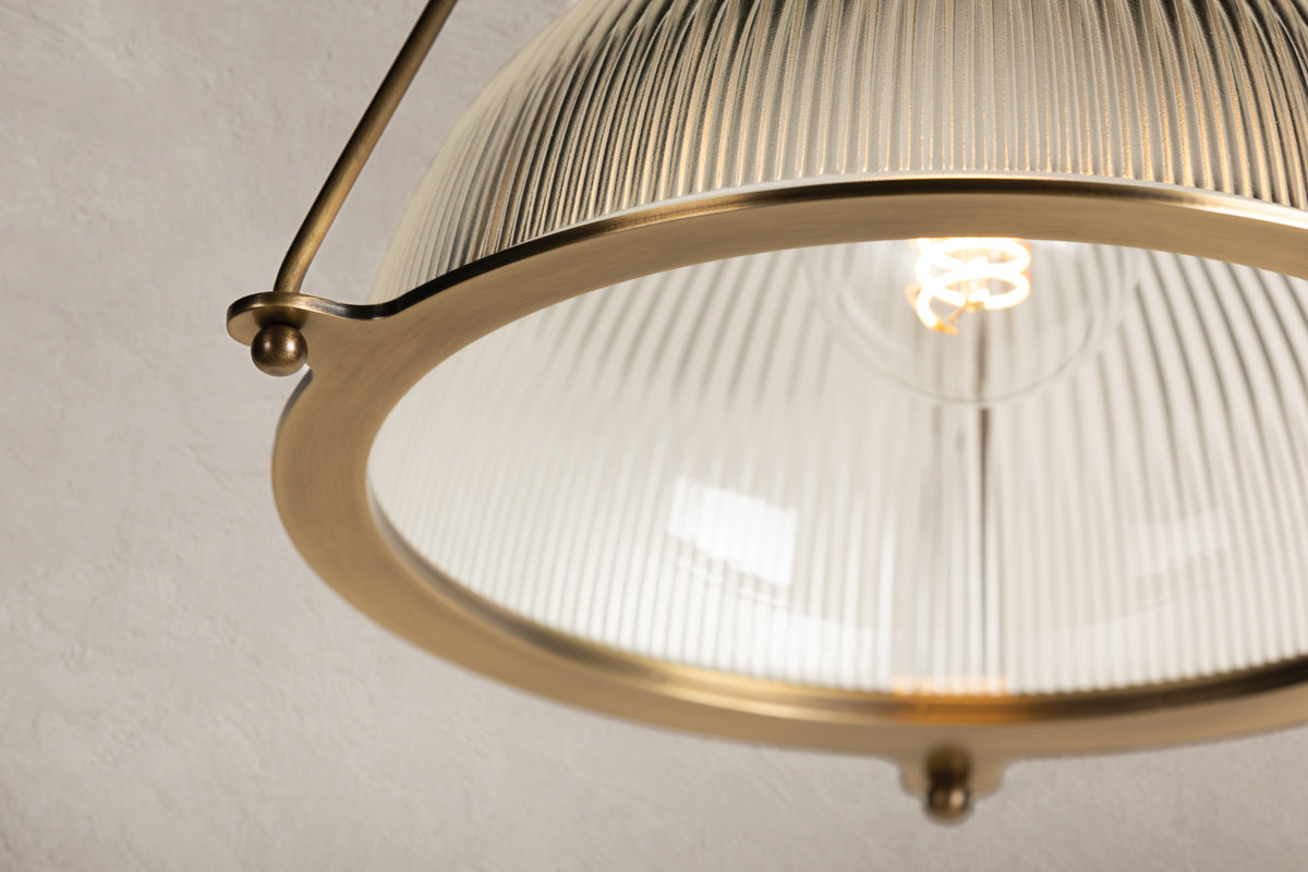 Andrew Martin | Glint Ceiling Light, Patina Brass