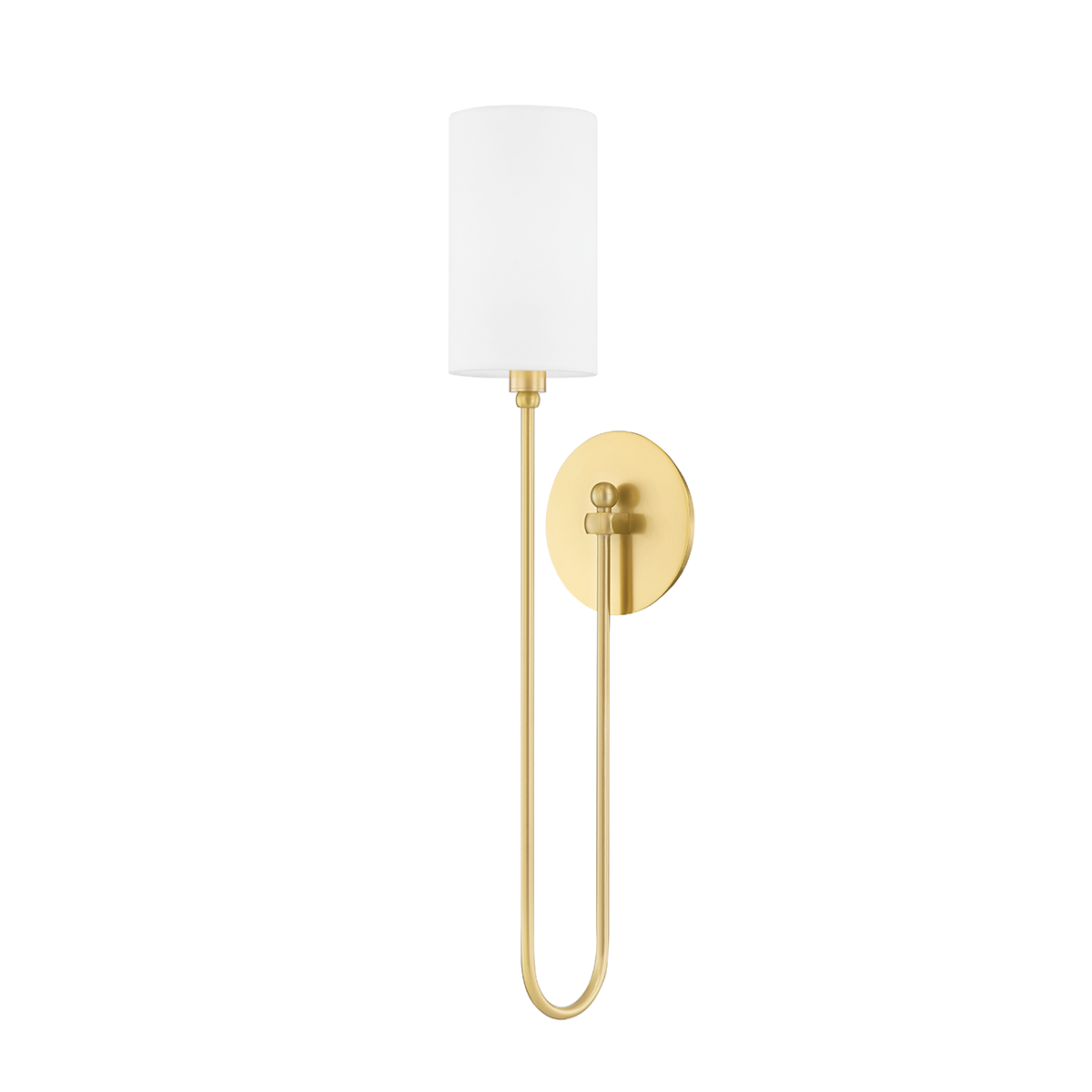 Harlem Wall Light Aged Brass