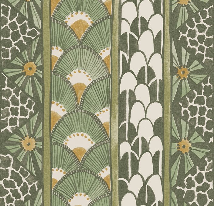 Cole & Son Ardmore Border wallpaper - Soft Olive