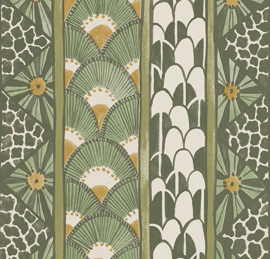Cole & Son Ardmore Border wallpaper - Soft Olive