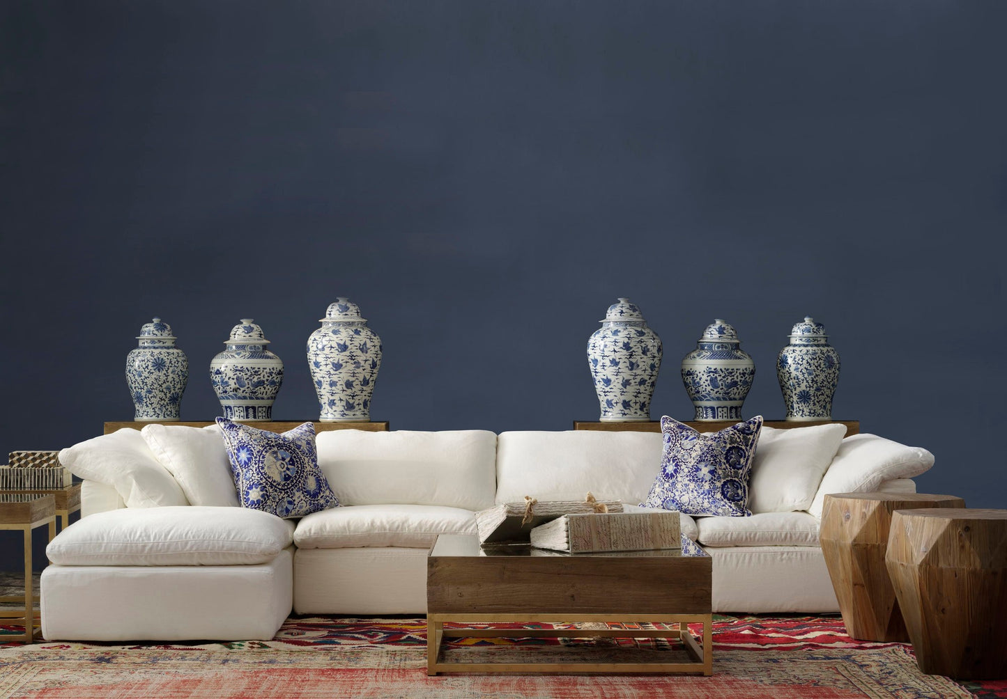 Andrew Martin Truman Junior Custom Sofa lifestyle