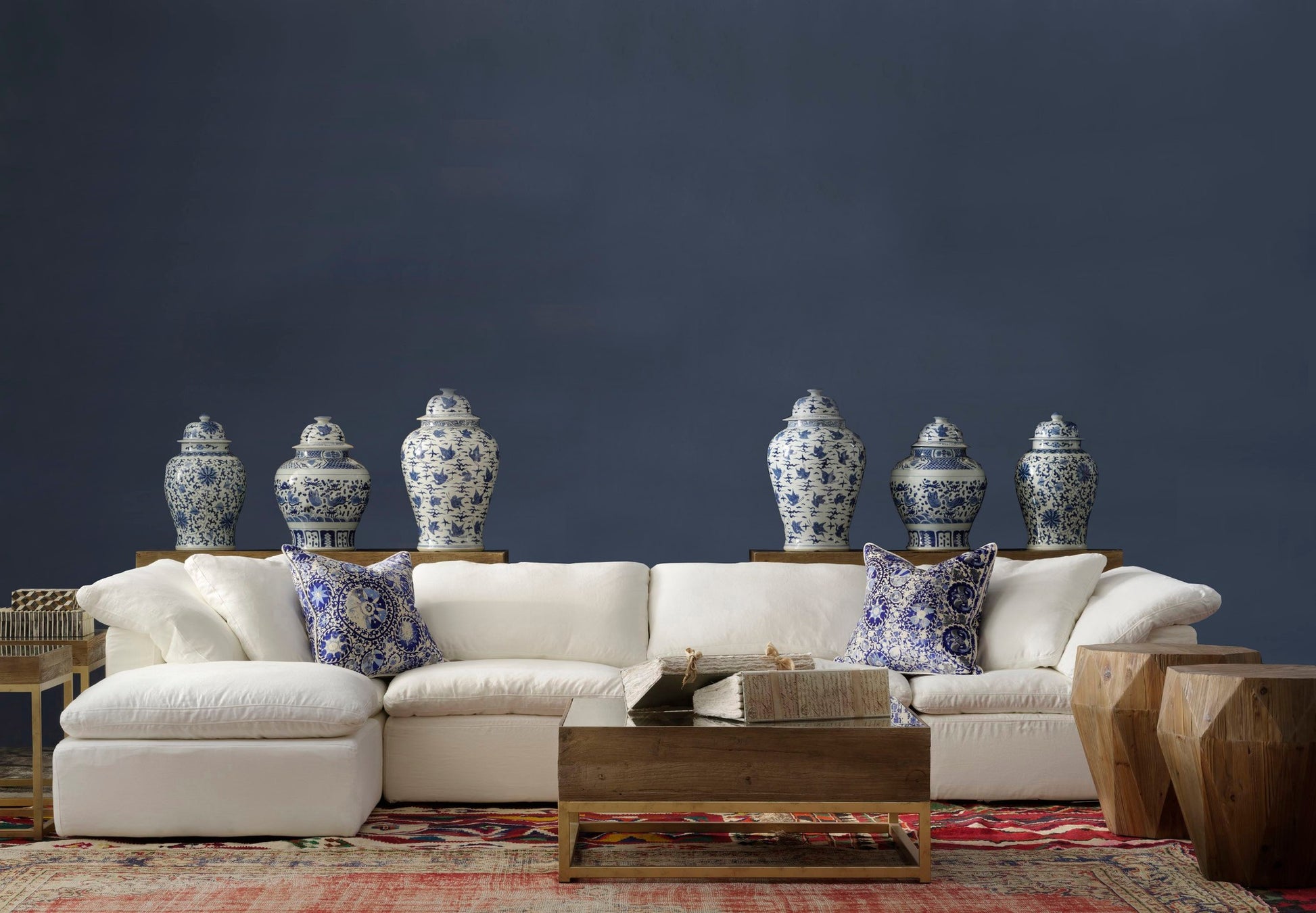 Andrew Martin Truman Junior Custom Sofa lifestyle