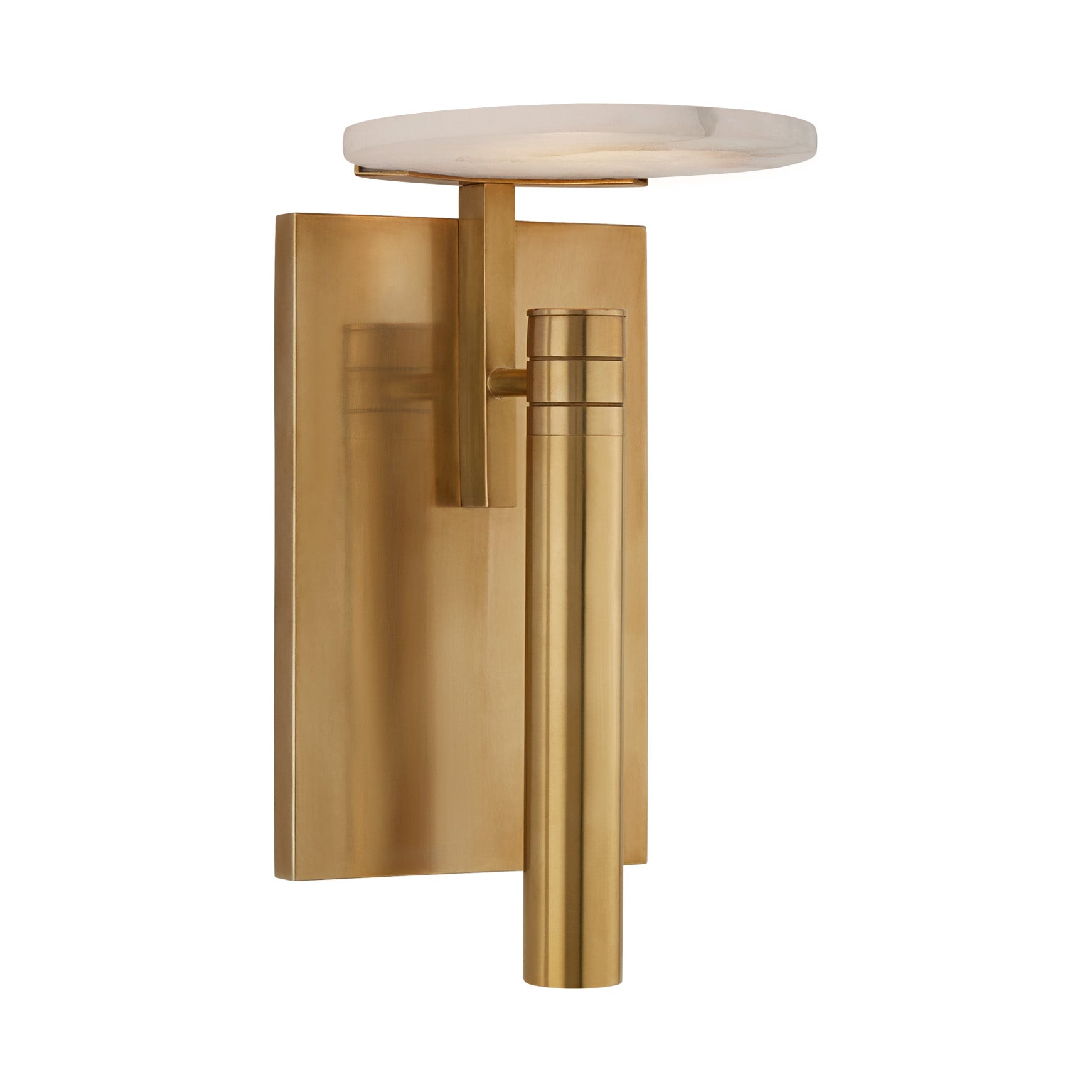 Melange Disc Wall Light Brass