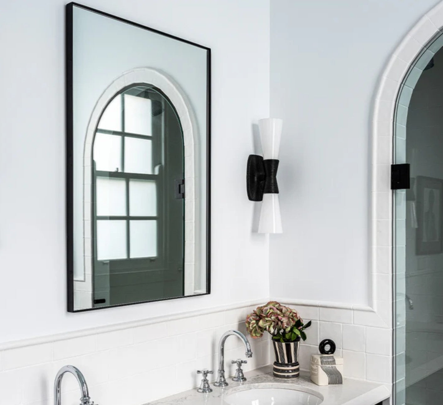 Utopia Double Wall Light Aged Iron