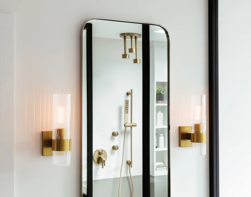 Geneva Wall Light Brass