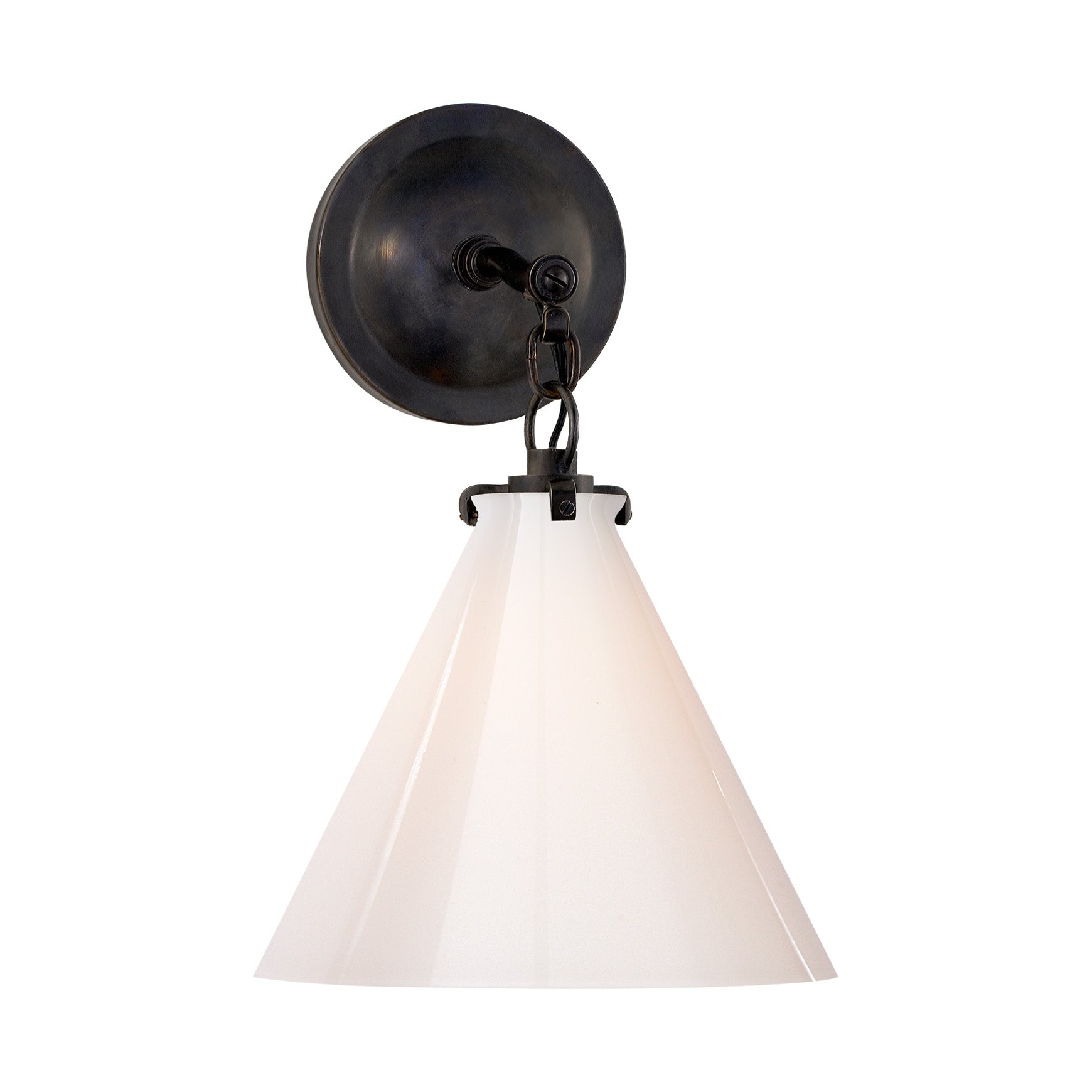 Katie Conical Wall Light Bronze