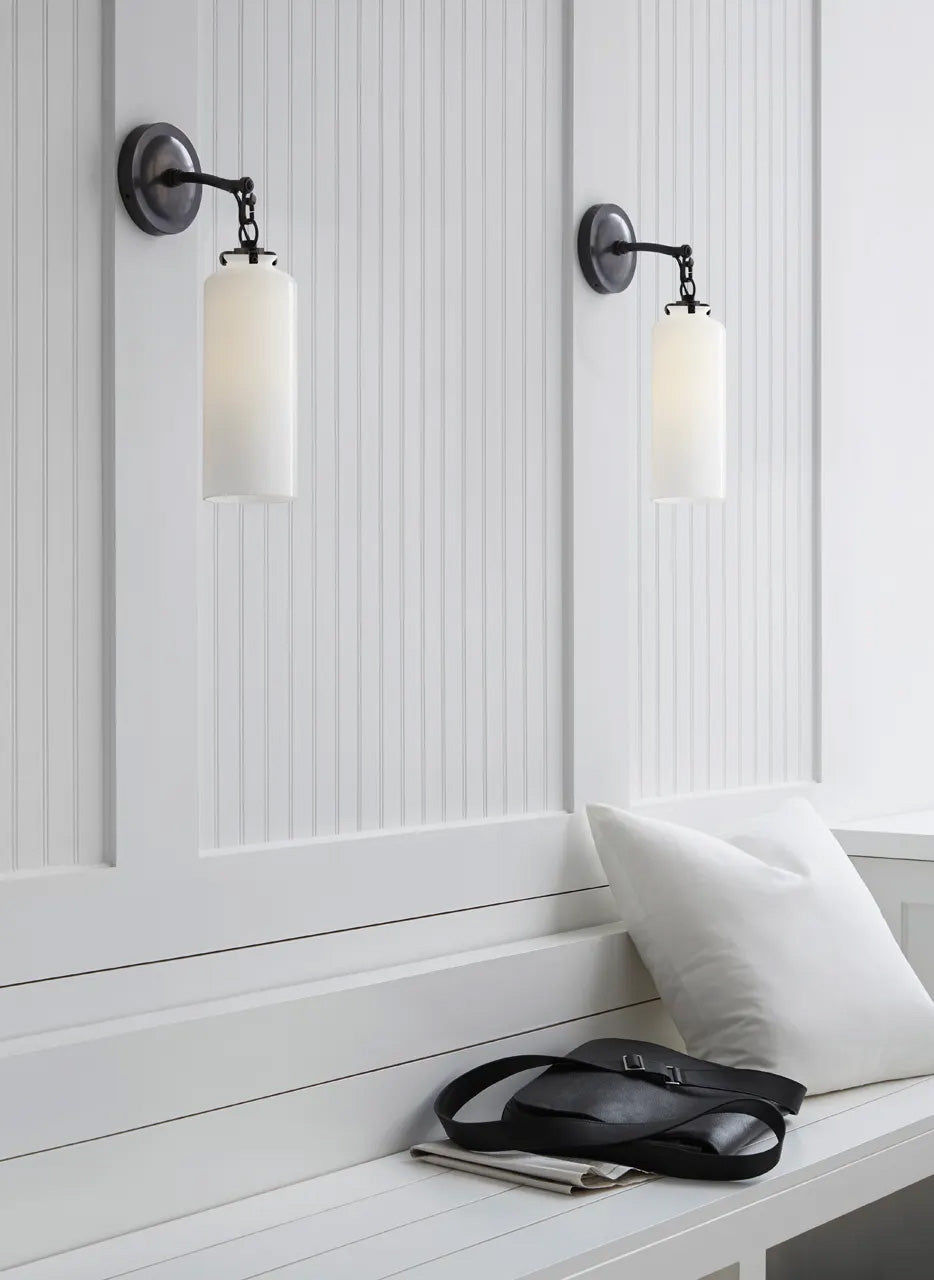 Katie Cylinder Wall Light Bronze